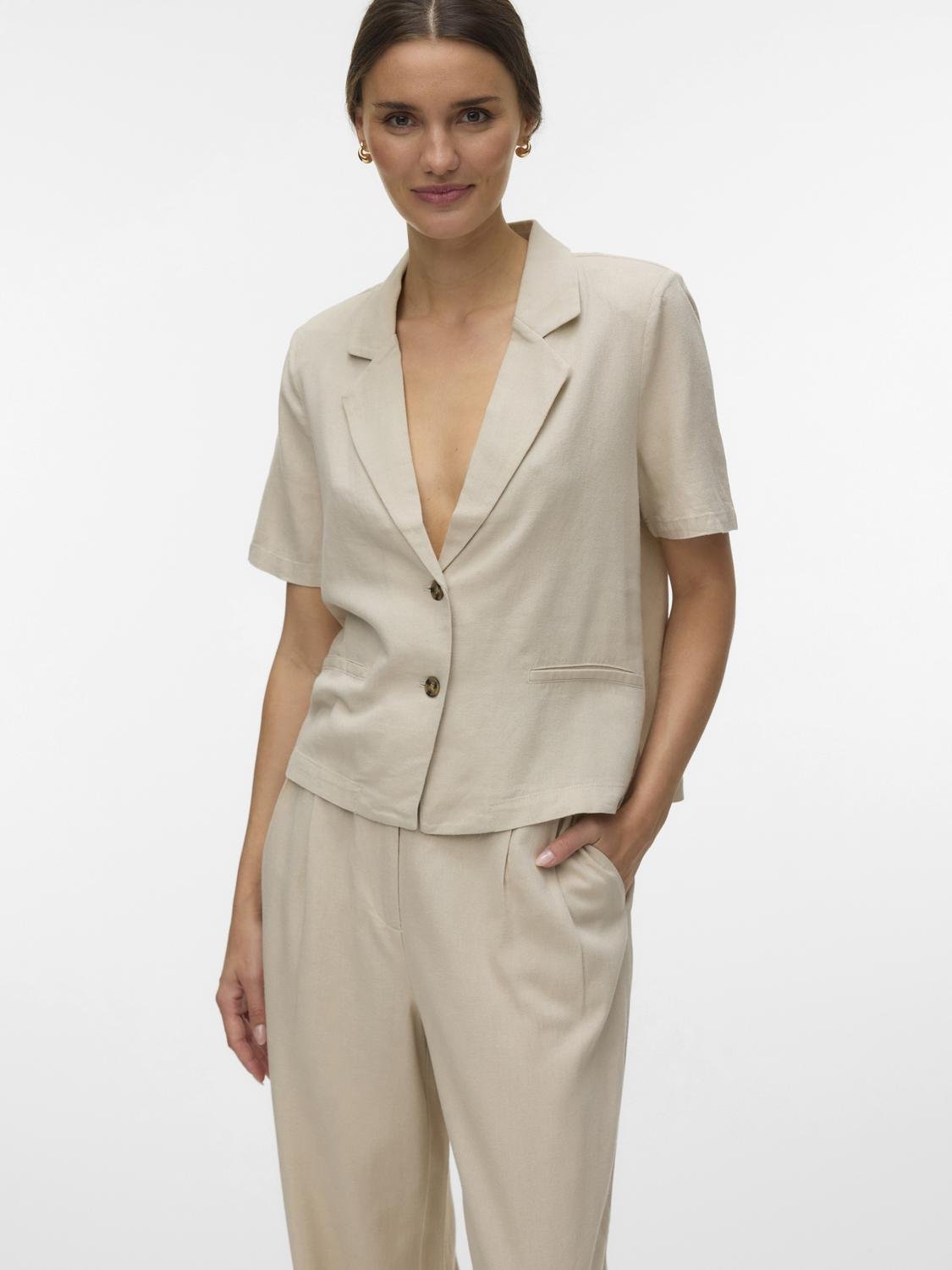 VMMYMILO Blazer - Silver Lining - VERO MODA & VILA Bergvik